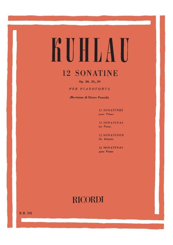 12 Sonatine Op. 20, 55, 59