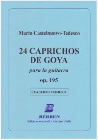 24 Caprichos Vol. 1 Tedesco-guitar
