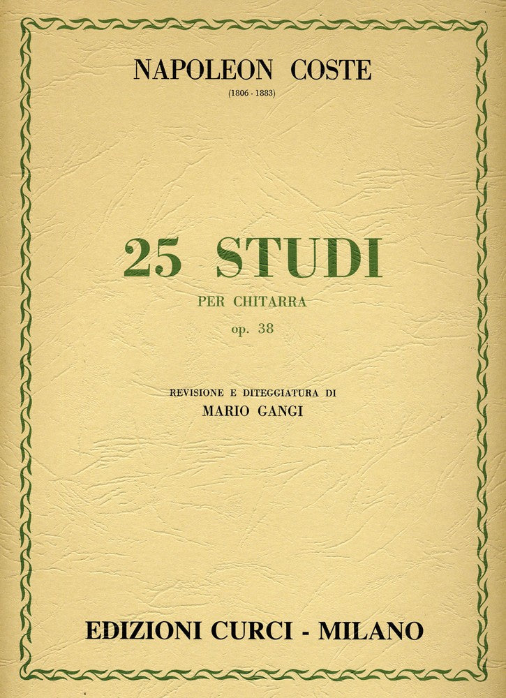 25 Studi Chit. Op.38