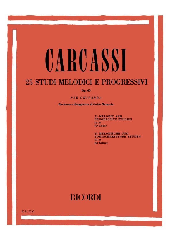 25 Studi Melodici E Progressivi Op. 60
