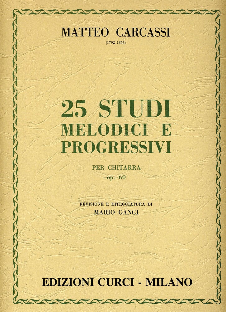 25 Studi Melodici Op.60