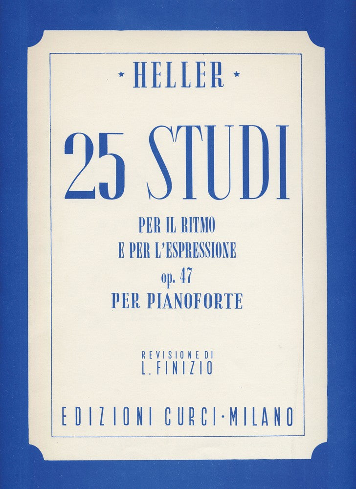 25 Studi per il ritmo e l'espressione op. 47