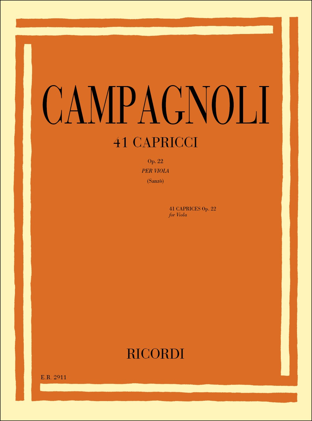 41 Caprices Op. 22