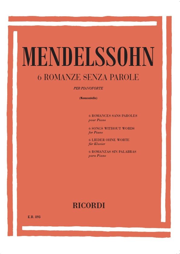 48 Romanze Senza Parole: 6 Romanze