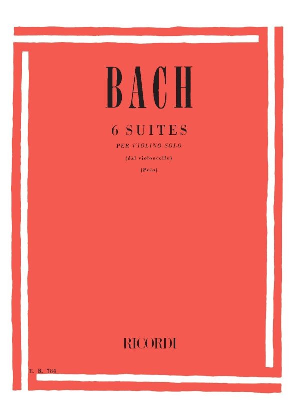 6 Cello Suites - Violin Solo