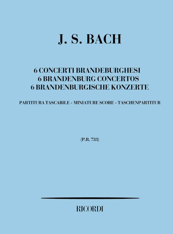 6 Concerti Brandeburghesi