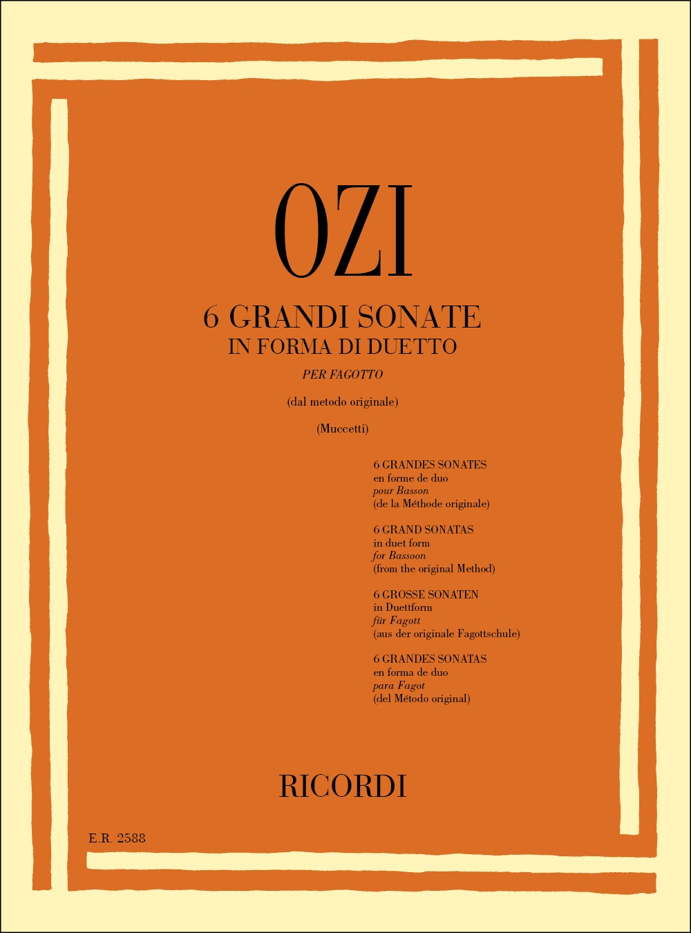 6 Grandi Sonate In Forma Di Duetto