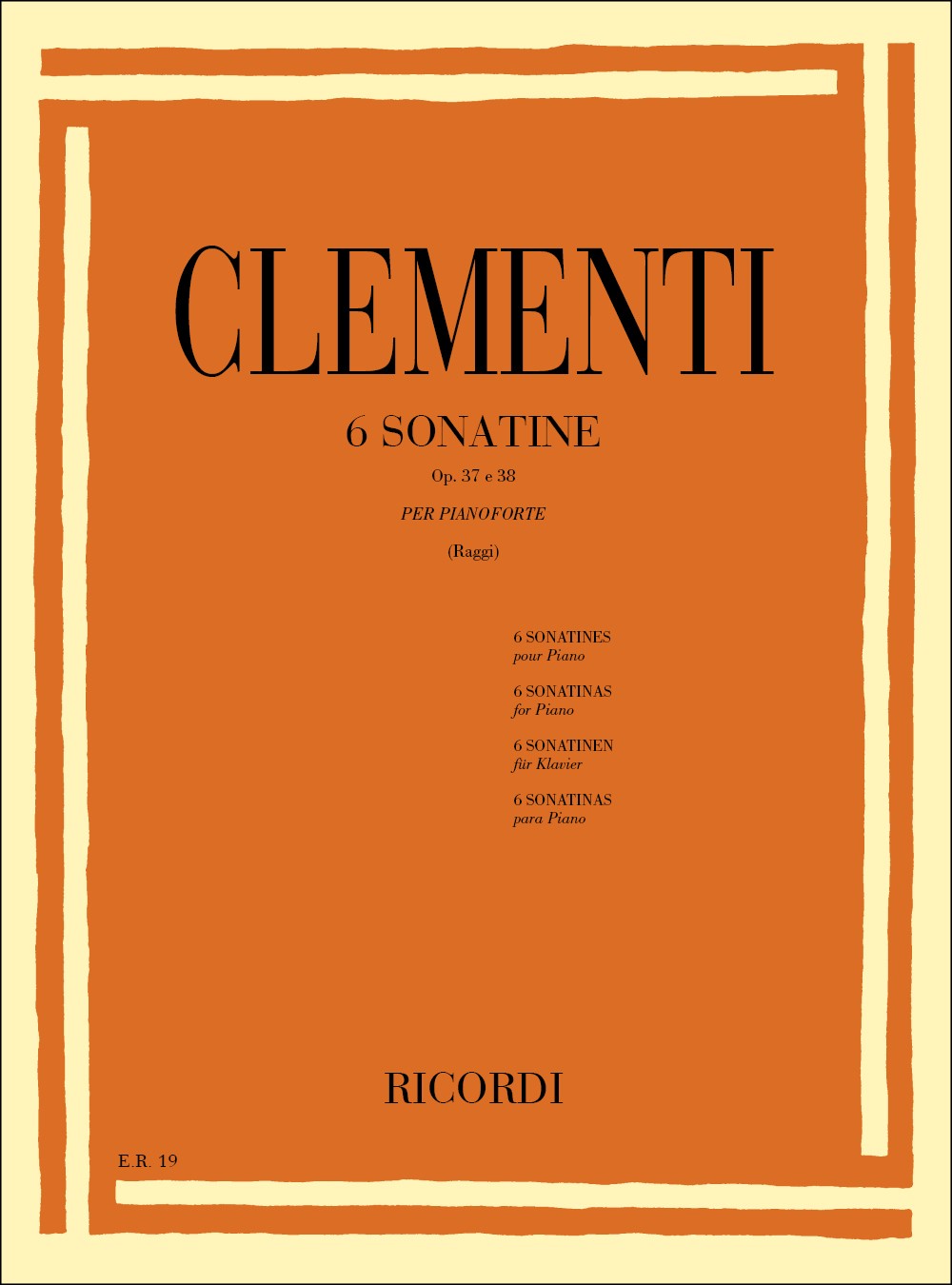 6 Sonatine Op. 37 E 38