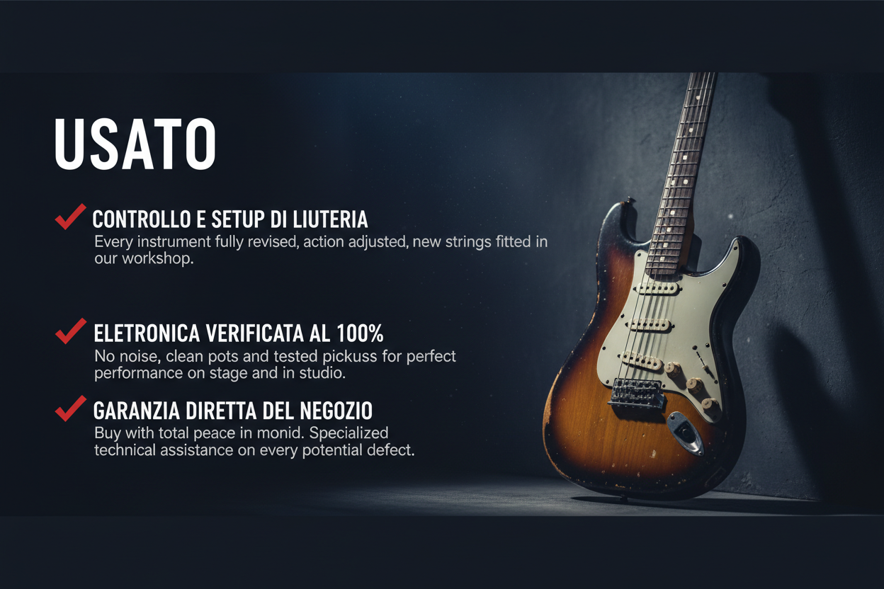Banner Usato con punti di forza