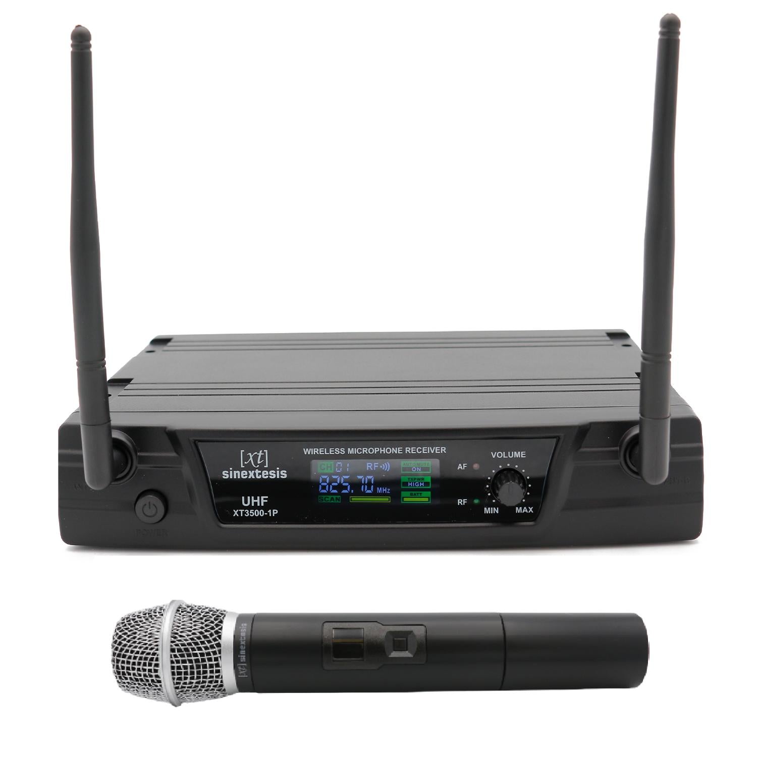 SINEXTESIS Wireless Microphone UHF Single Handheld Microphone 825.700MHz