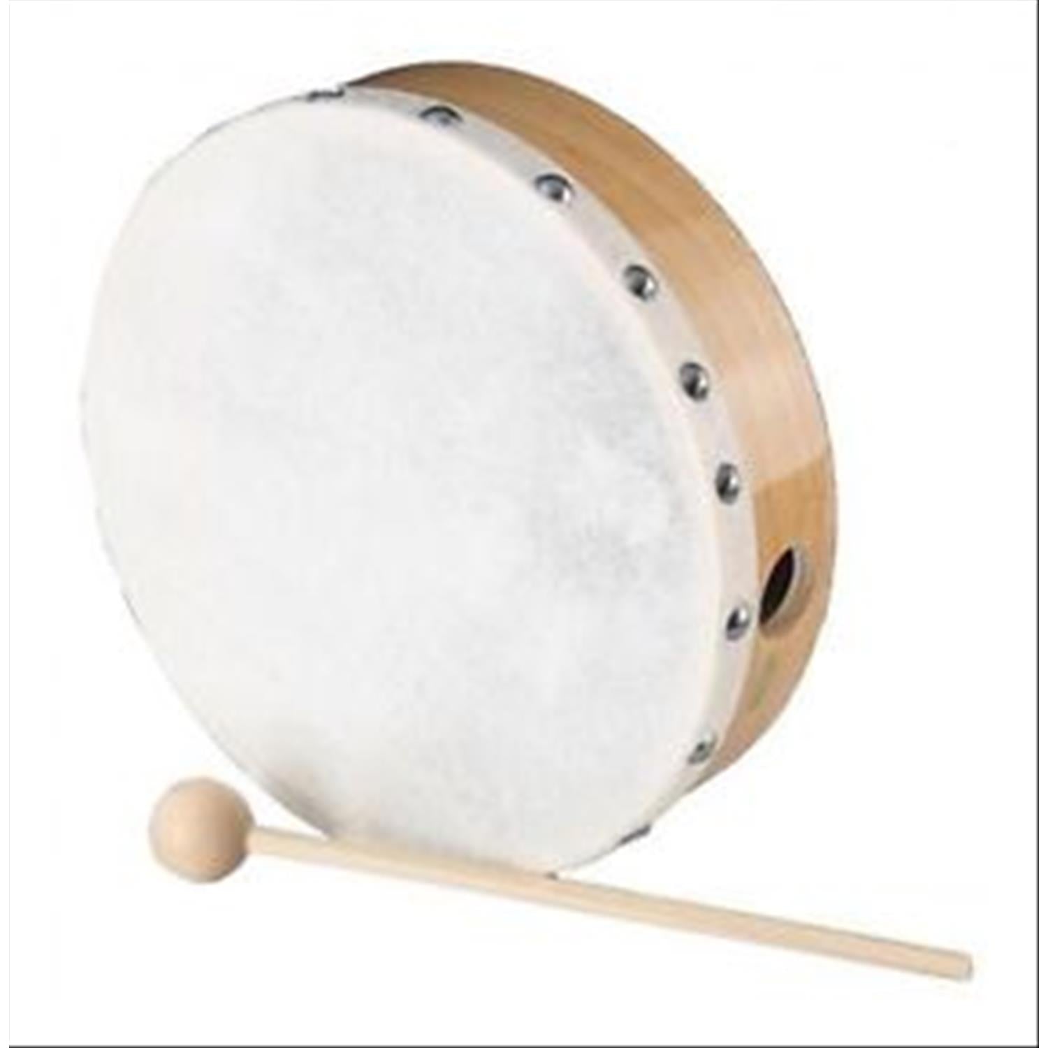 ffalstaff 12" (30cm) Tambourine with Head and Beater