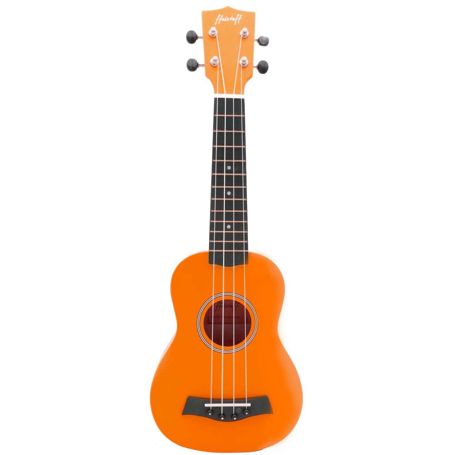 Soprano Ukulele 21" Superior Satin with Bag (Orange)