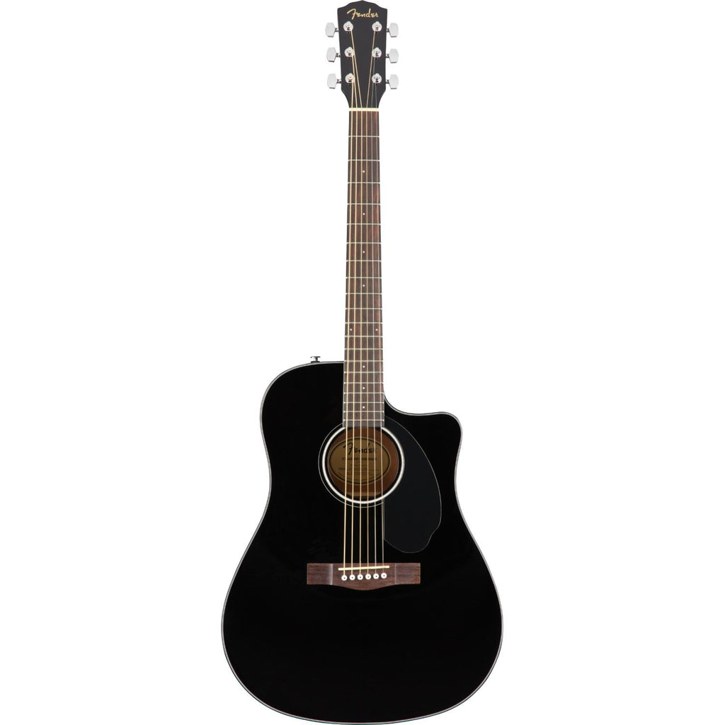 Fender CD-60SCE Electro-Acoustic Guitar (Black)