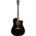 Fender CD-60SCE Electro-Acoustic Guitar (Black)