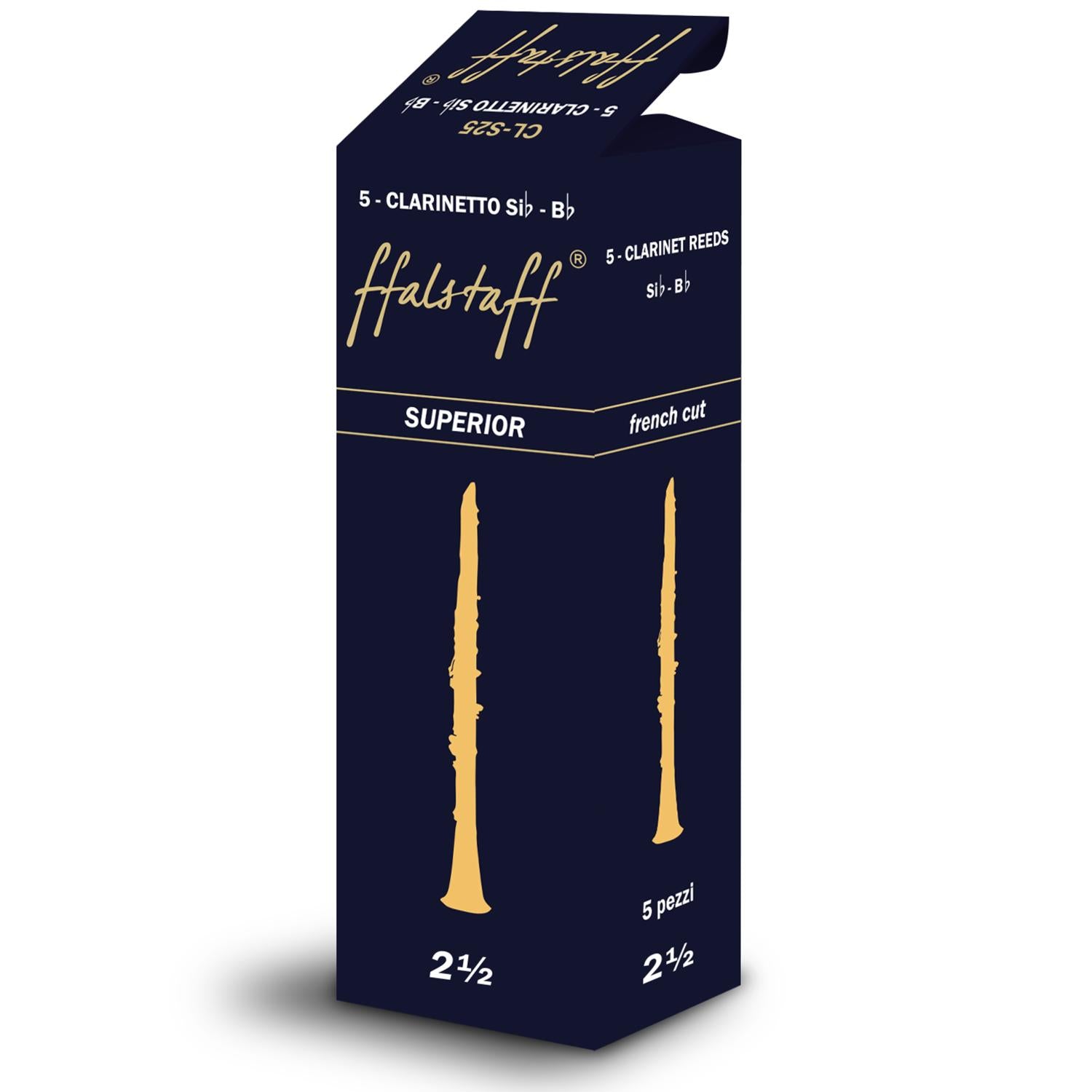 ffalstaff Alto Saxophone Reeds "Superior" No. 2 (5-Pack)