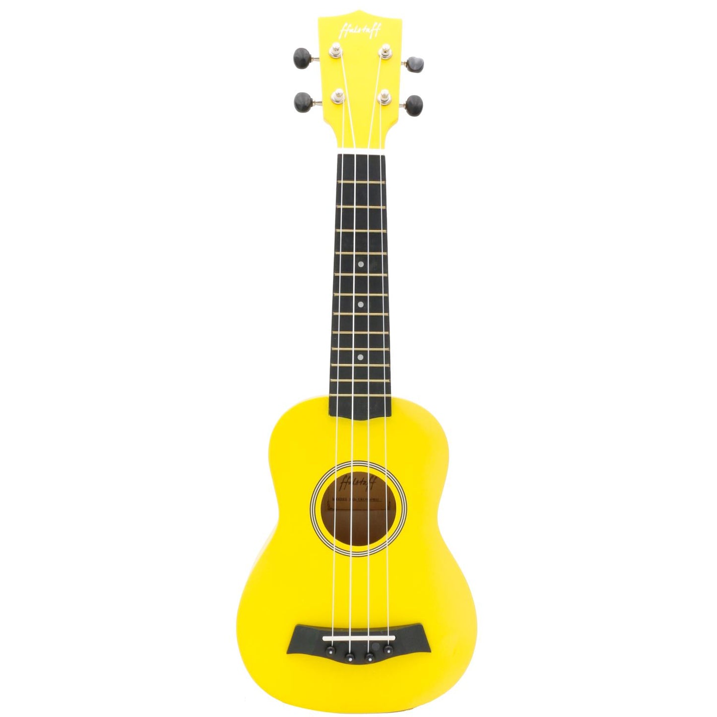 Ukulele Soprano 21" Superior Satinato con borsa (Giallo)