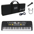 61-Key Electronic Keyboard for Recreational Use with Padded Bag (USB Powered)