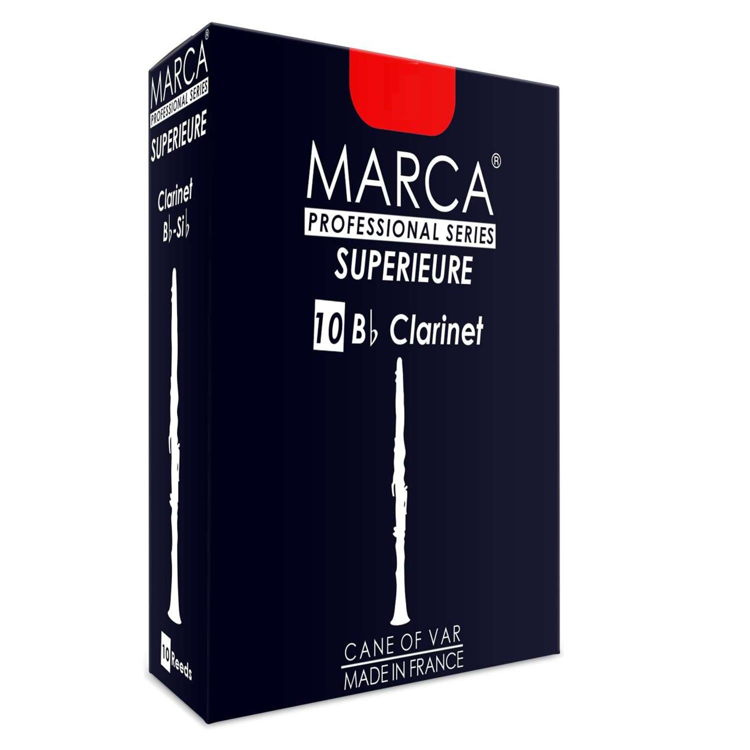 BRAND Clarinet Reed Bb "Superieure" n.3 - Made in France (Pcs. 10)