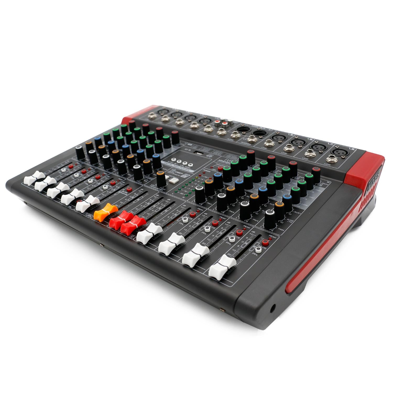 8-channel mixer, DSP multi-effects, USB interface, Mp3 player, Bluetooth SYNEXTESIS