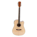 Cutaway Electro-Acoustic Guitar with Spruce Top, Rosewood Fretboard and Bridge (Natural)