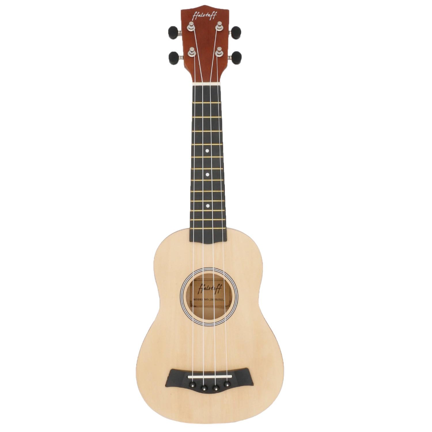 Soprano Ukulele 21" Superior Satin with bag (Natural)