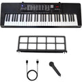 ffalstaff Rechargeable Electronic Keyboard 61 keys (standard key) A=440Hz