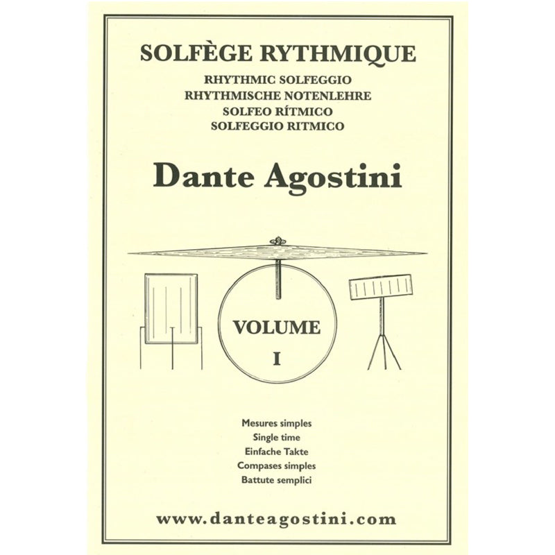 Solfège Rythmique, volume 1 : mesures simples