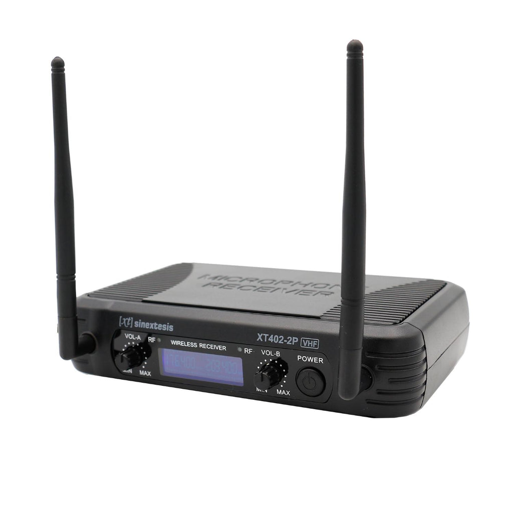 SINEXTESIS VHF Dual Handheld Wireless Microphone 175.5 MHz - 197.150 MHz