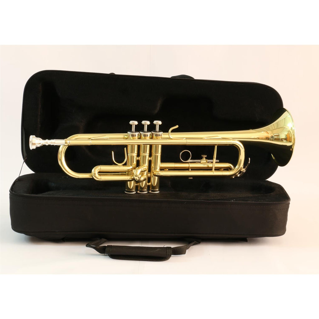 Bb Trumpet Lacquered Finish "Student" ffalstaff (Soft-Line Shaped Bag)