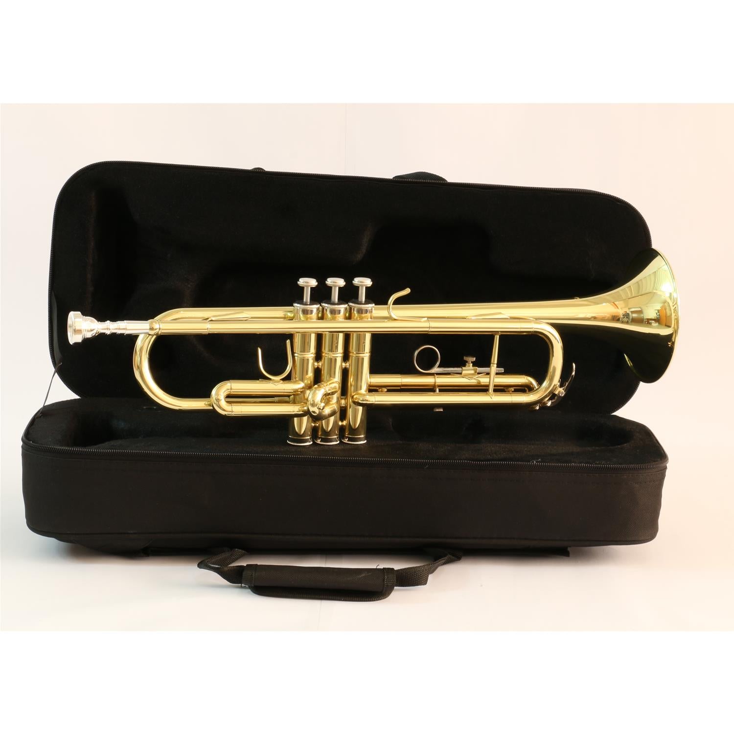 Bb Trumpet Lacquered Finish "Student" ffalstaff (Soft-Line Shaped Bag)