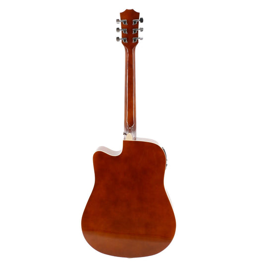 Chitarra Acustica Elettrificata Cutway con Top in Abete, Tastiera e Ponte in Palissandro (Natural)