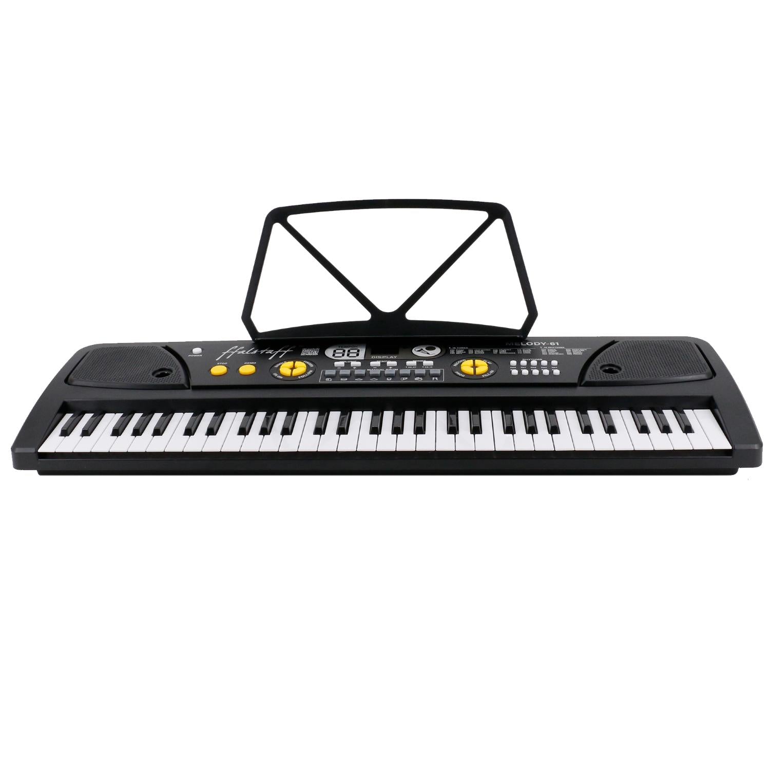 61-Key Electronic Keyboard for Recreational Use with Padded Bag (USB Powered)
