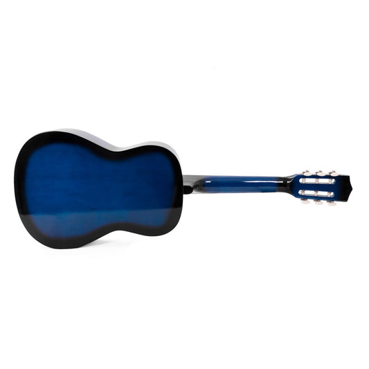 1/2 Size (86.36 cm) Beginner Classical Guitar (Blue)
