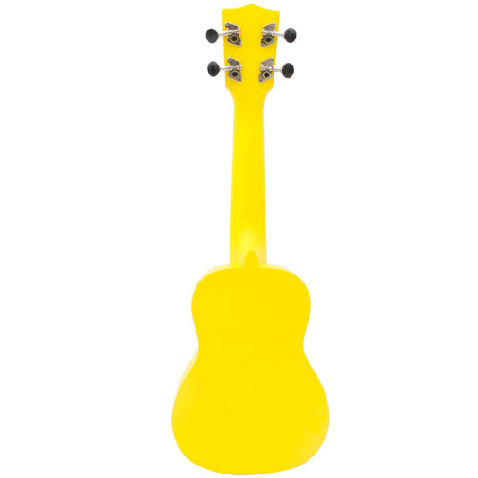 21" Superior Satin Soprano Ukulele with Bag (Yellow)