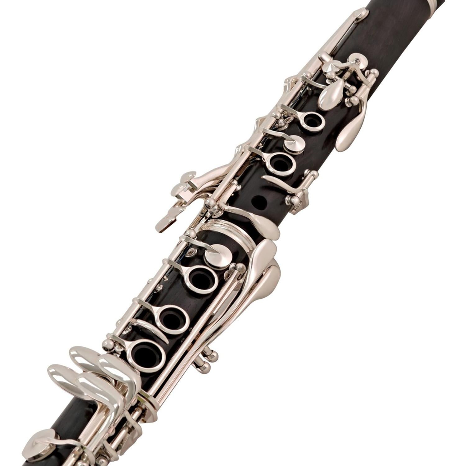 Clarinetto Sib 17 Chiavi Nichelate con Doppio Barilotto (borsa Soft-Line)
