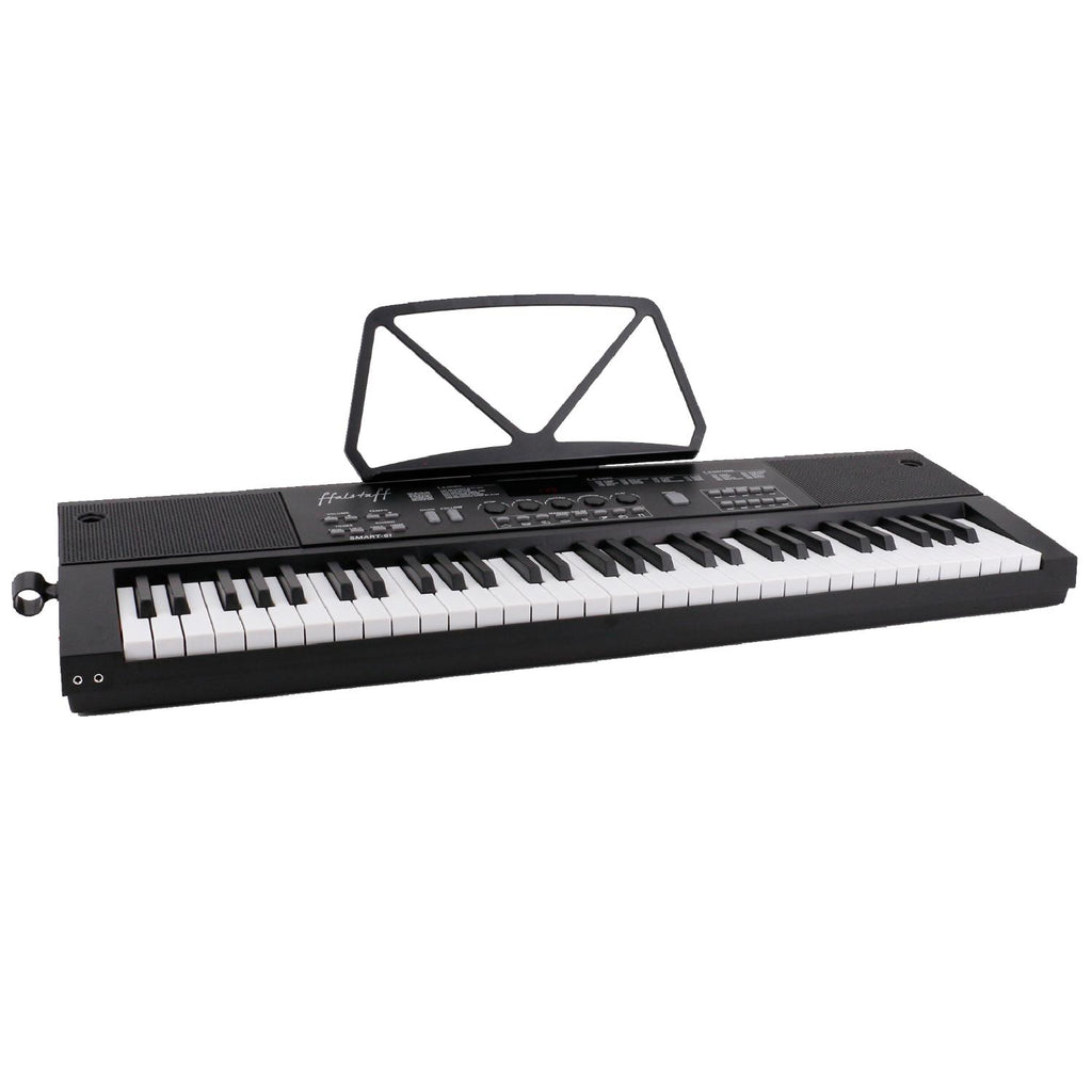 ffalstaff Electronic Keyboard 61 Rechargeable Keys for Recreational Use (USB powered)