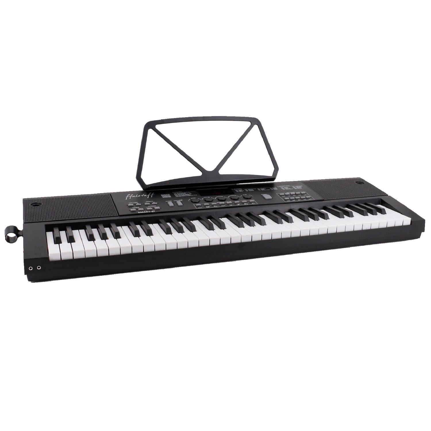ffalstaff Electronic Keyboard 61 Rechargeable Keys for Recreational Use (USB powered)