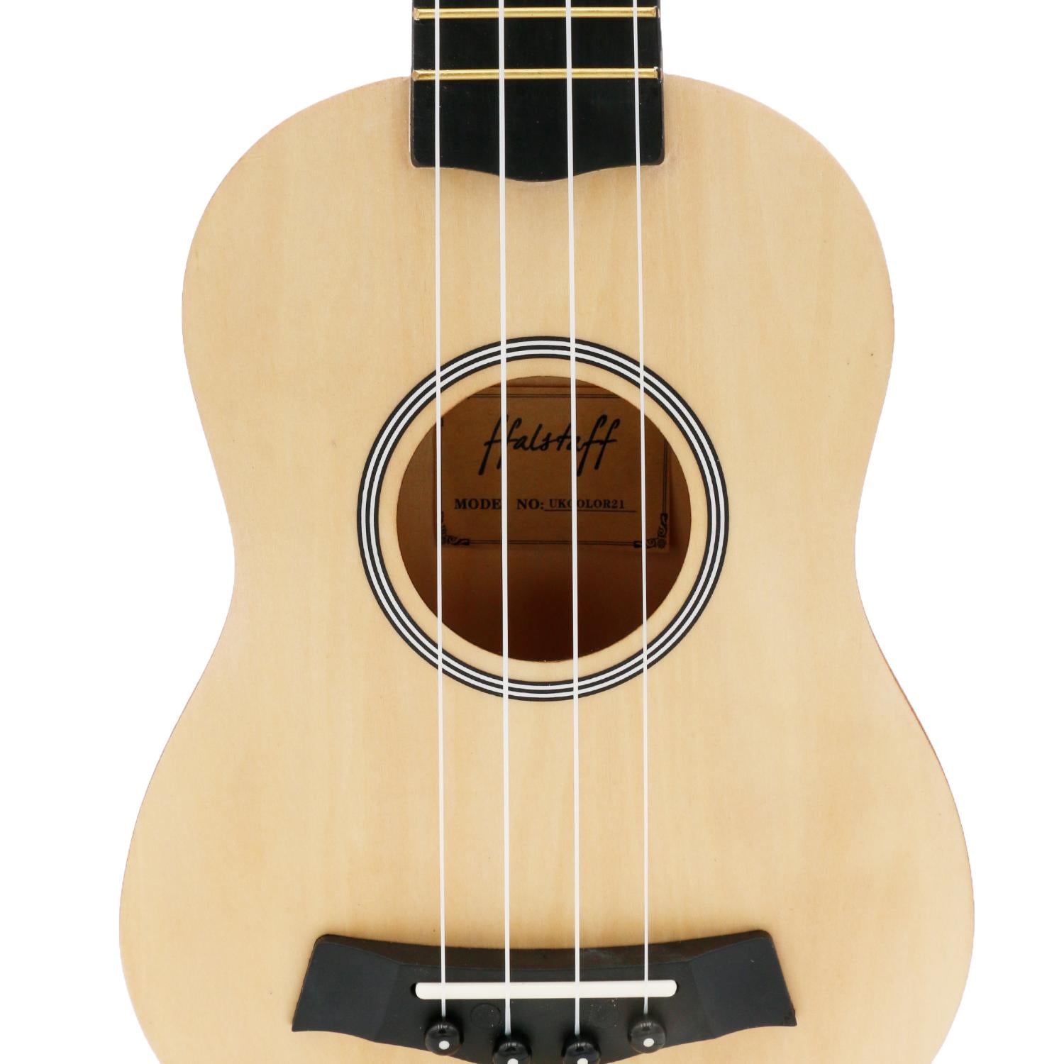 Soprano Ukulele 21" Superior Satin with bag (Natural)