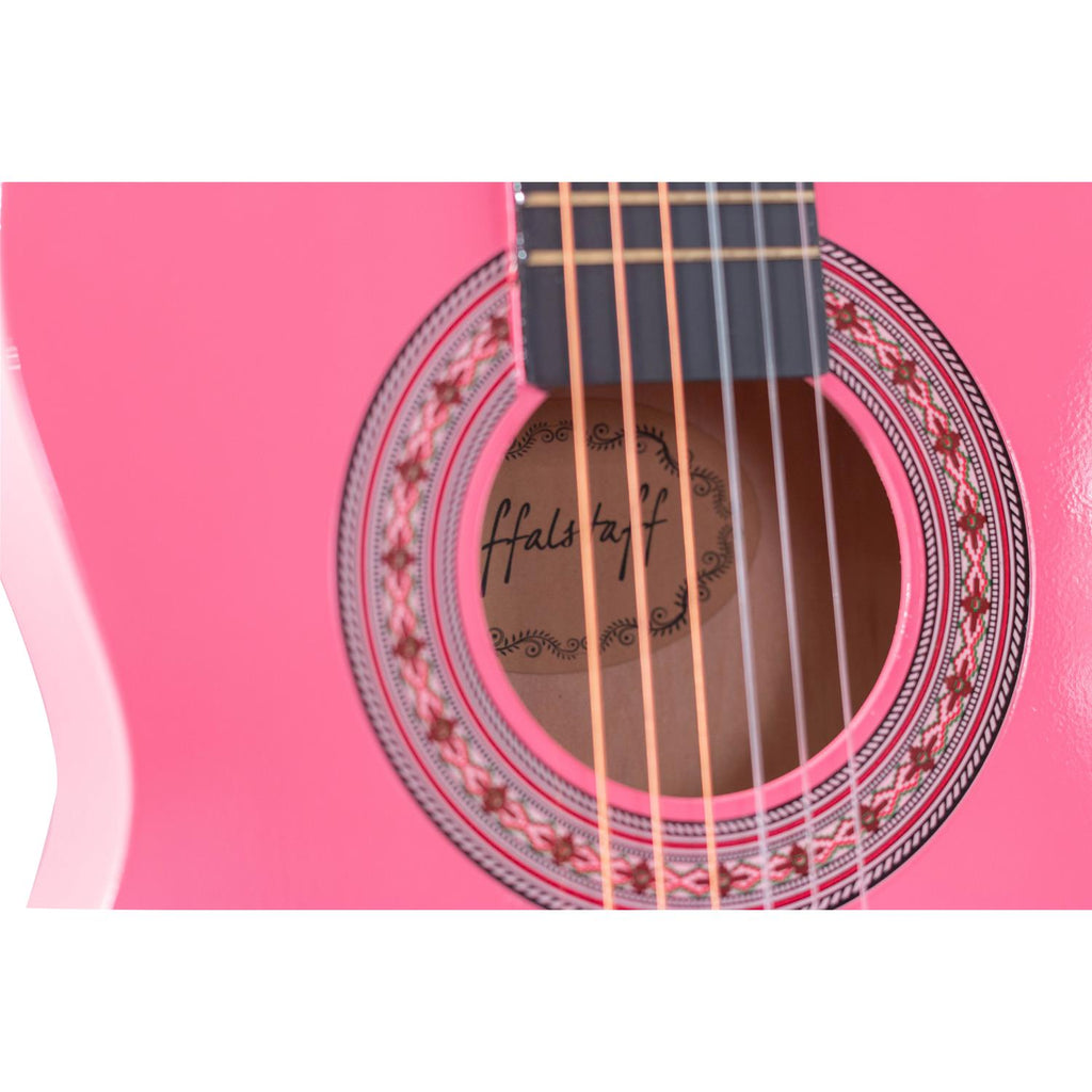 Amateur 3/4 Classical Guitar (Pink) ffalstaff Y36