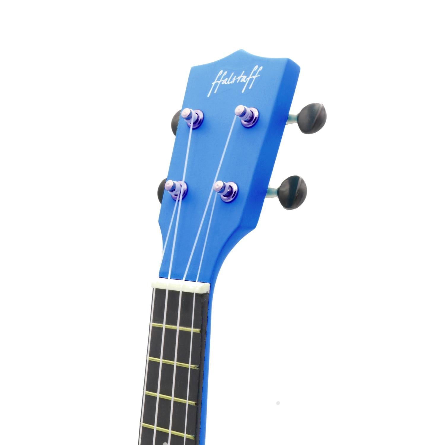 Soprano Ukulele 21" Superior Satin with bag (Blue)