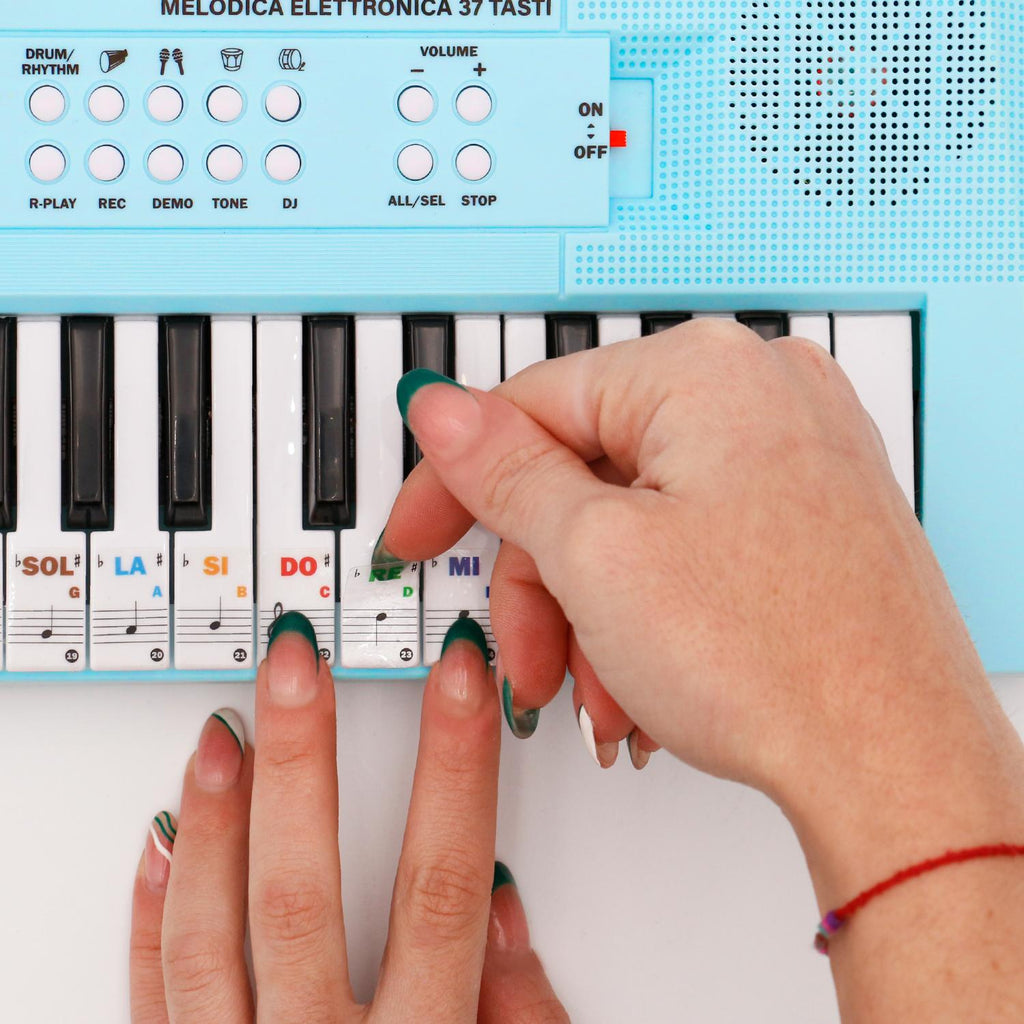 Transparent PVC Keyboard Stickers (32/37/44/49/54/61 Keys)