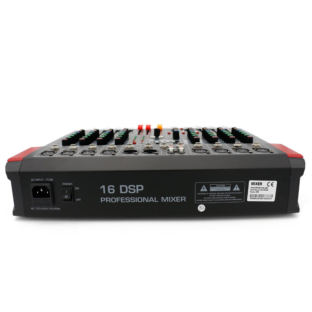8-channel mixer, DSP multi-effects, USB interface, Mp3 player, Bluetooth SYNEXTESIS