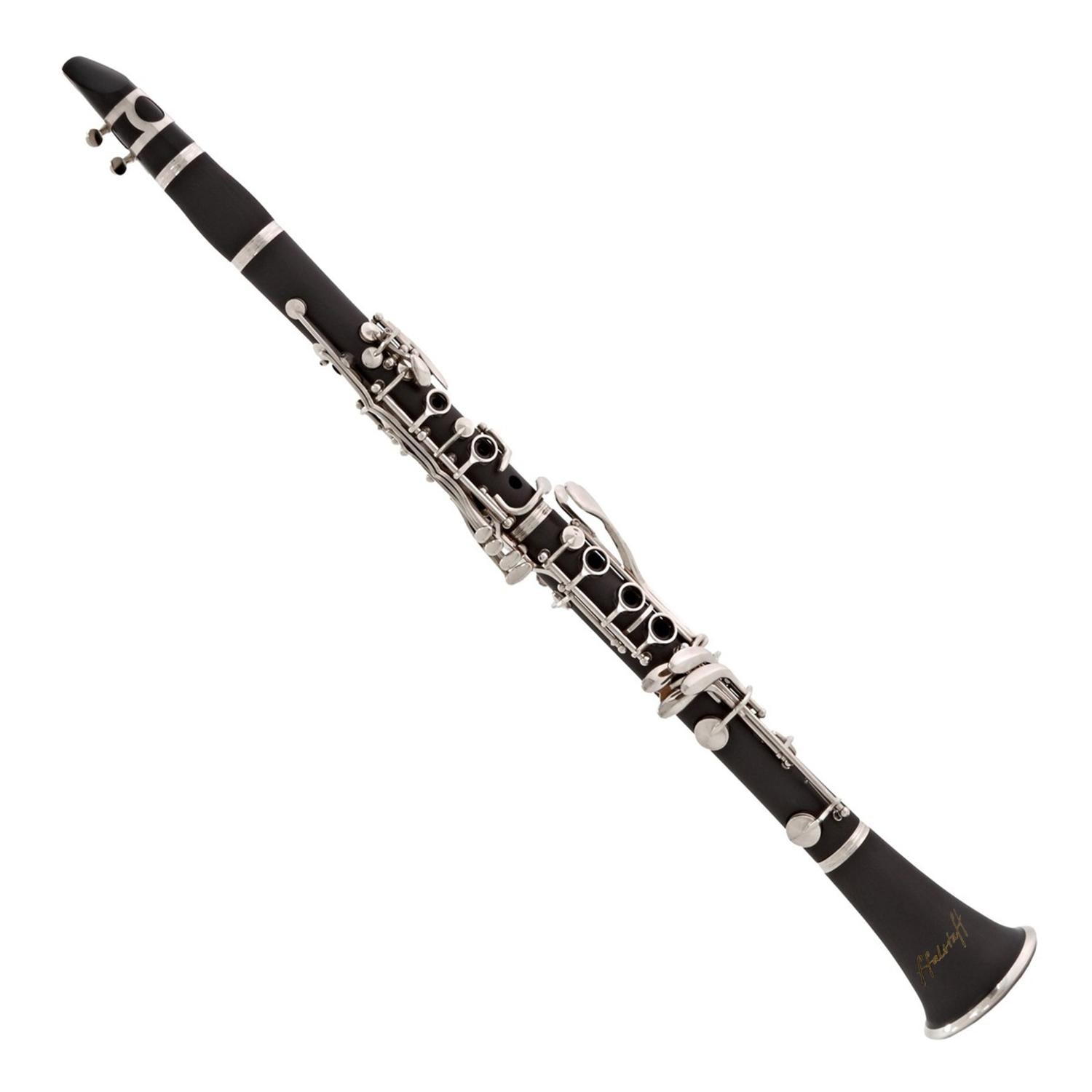 Clarinetto Sib 17 Chiavi Nichelate con Doppio Barilotto (borsa Soft-Line)