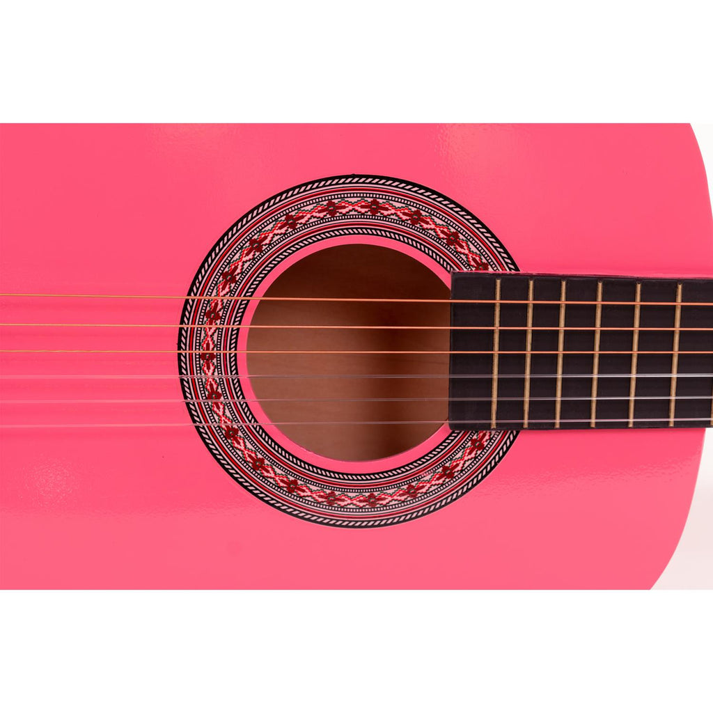 Classical Guitar 1/4 (34") Amateur (Pink)ffalstaff Y30