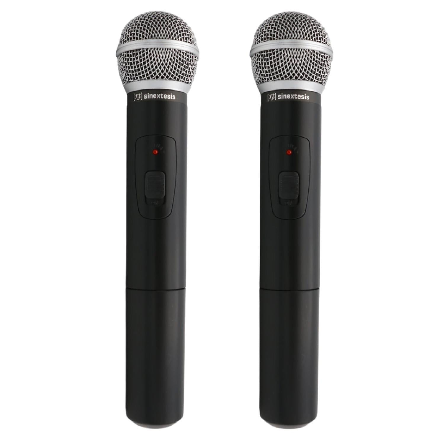 SINEXTESIS VHF Dual Handheld Wireless Microphone 175.5 MHz - 197.150 MHz