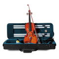 Full-Size 4/4 Solid "Academy" Violin, Glossy Finish, Rosewood Parts