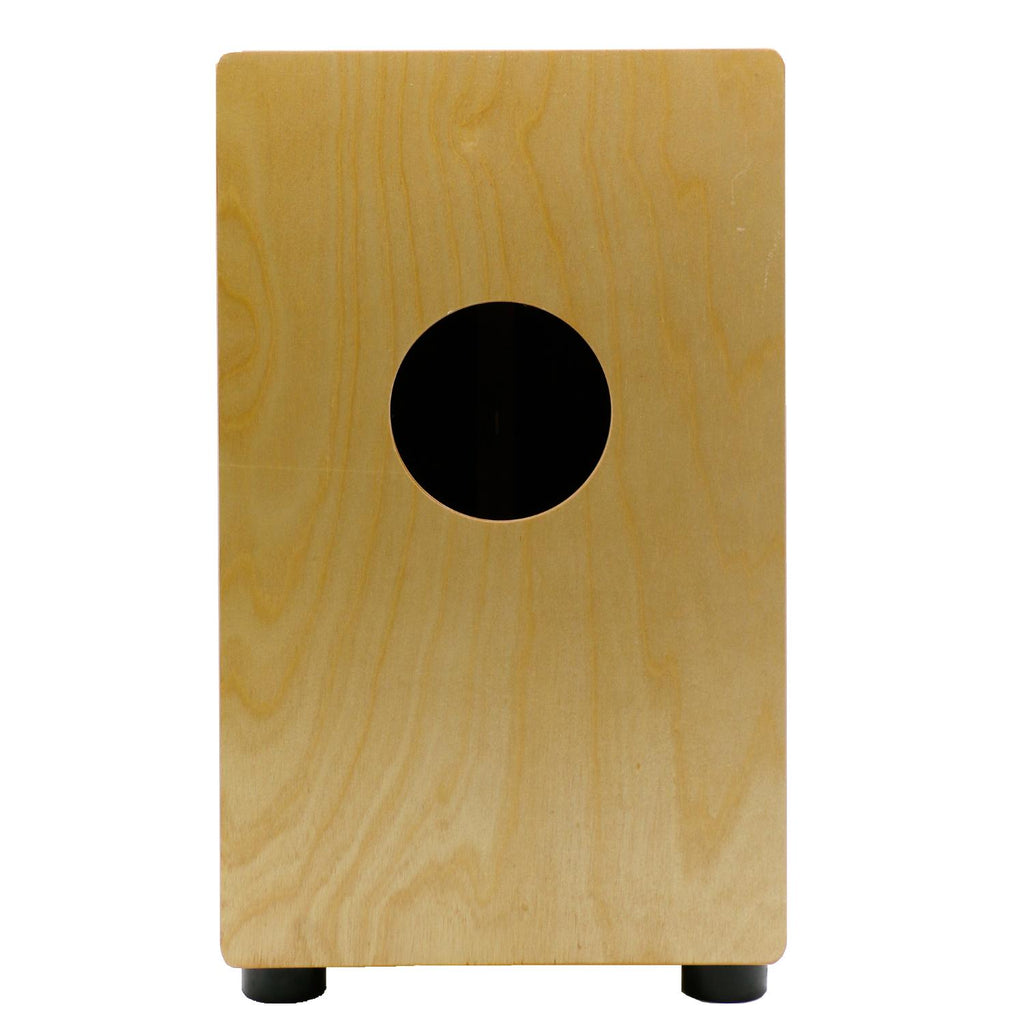 ffalstaff Natural Wood Cajon with Cushion and Bag (30 x 29 x 50 cm)