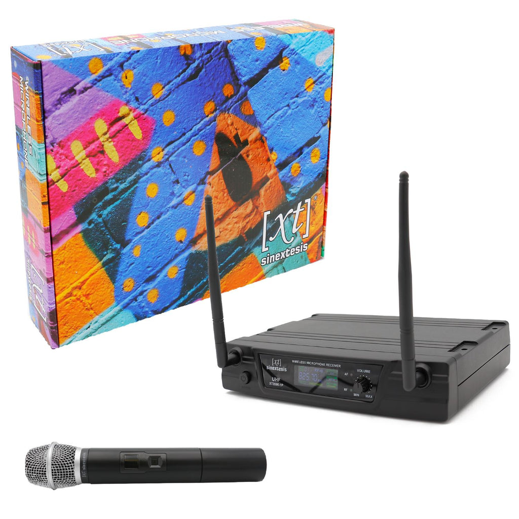 SINEXTESIS Wireless Microphone UHF Single Handheld Microphone 825.700MHz