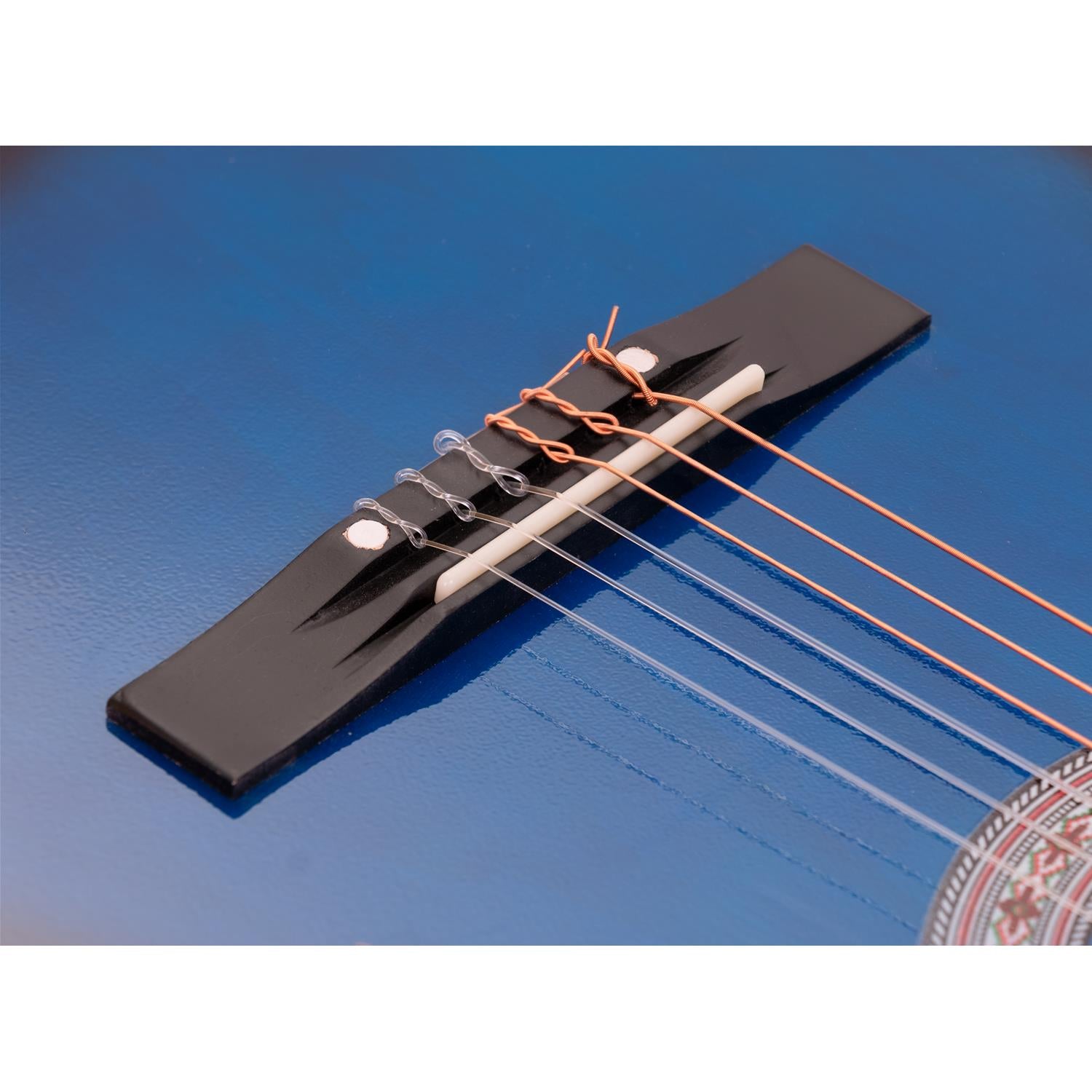 Chitarra Classica 1/2 (86,36 cm) Amatoriale (Blu)