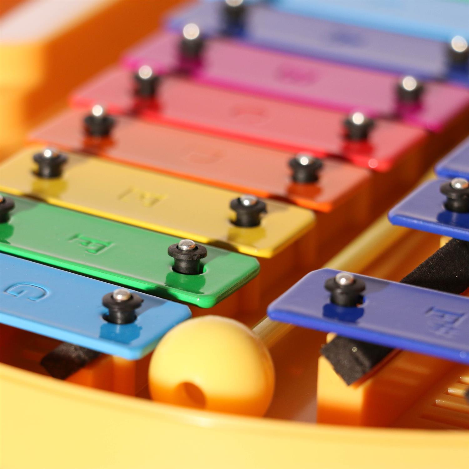 Glockenspiel - 25-Note Chromatic with Colored Bars